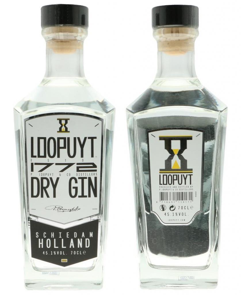 Loopuyt 1772 Dry Gin 70cl 45.1 % vol 29,95€