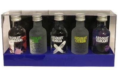 Absolut Five Hard Pack 25cl 40° 15,20€