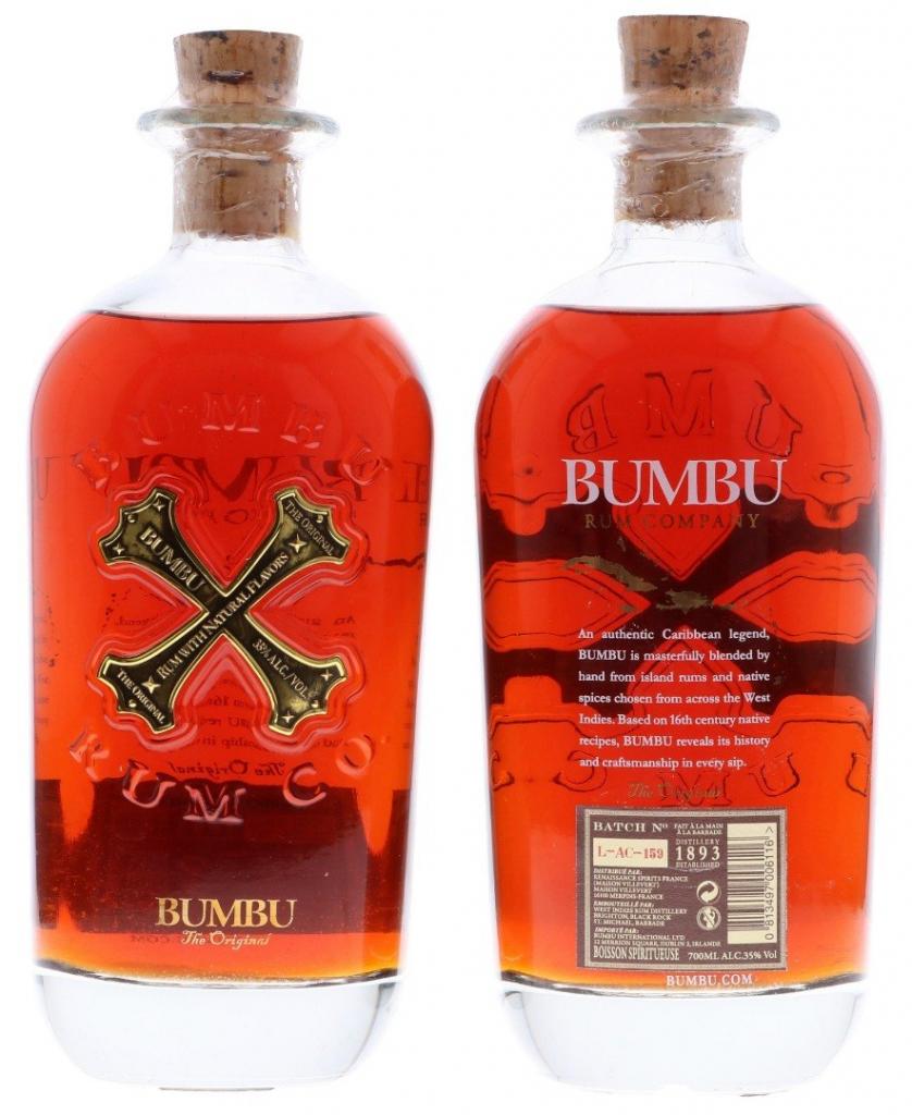 Bumbu The Original Barbados Rum 70cl 40 % vol 31,45€