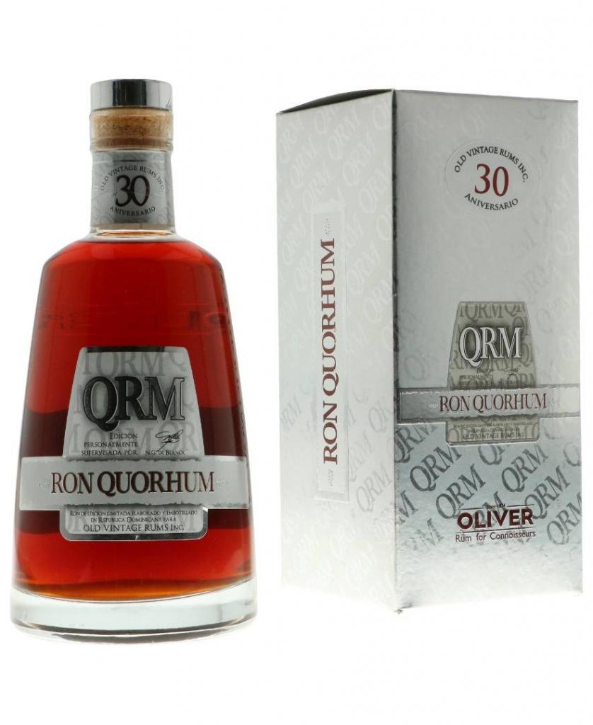Ron Quorhum 30 Aniversario Vintage Rum 70cl 40 % vol 54,20€