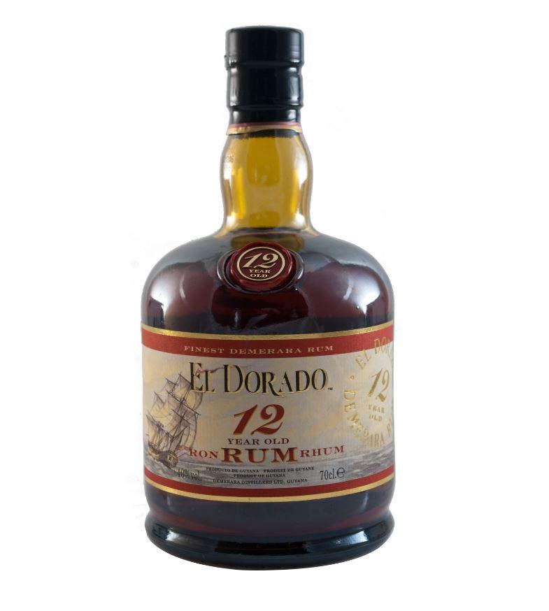El Dorado 12y + Verre 70cl 40 % vol 29,95€