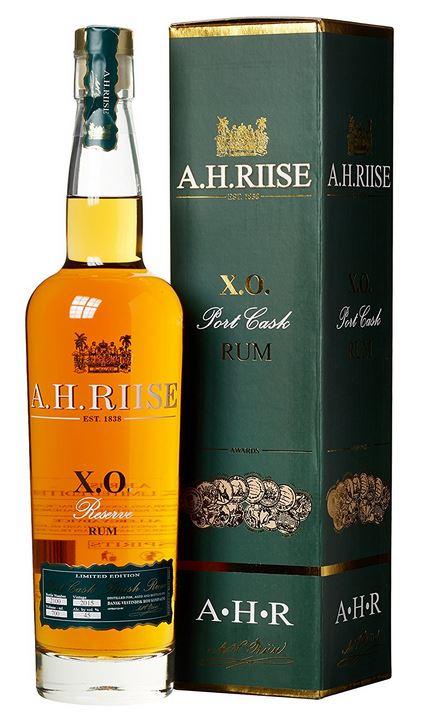 A.H.Riise X.O. Reserve Port Cask Limited Ed + Gb 70cl 45° 45,70€