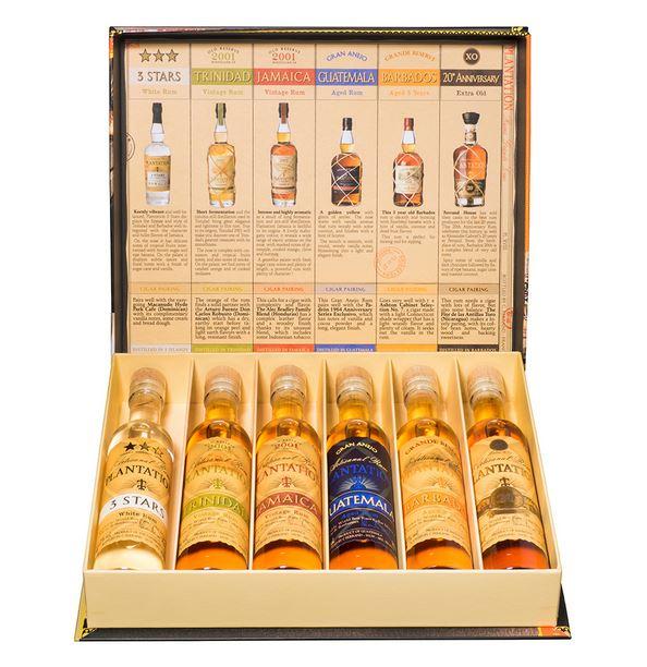 Plantation Experience Giftpack Bottles) 60cl (6x10cl 41.2 % vol 39,95€