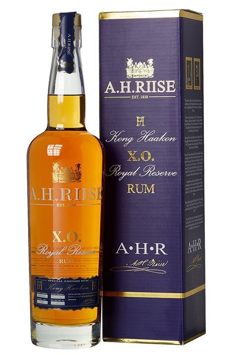 A.H.Riise X.O. Royal Reserve King Haakon Lim. Ed. 70cl 42° 39,50€