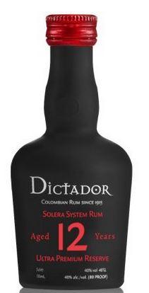 Dictador 12 Years Ultra Premium Reserve 5cl 40 % vol 4,95€