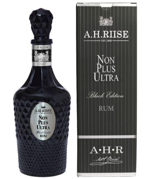 A.H.Riise Non Plus Ultra Black Edition + Gb 70cl 42° 106,50€