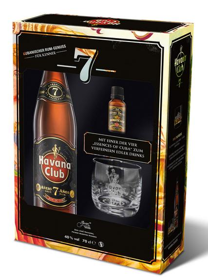 Havana Club Brown 7y + Essences Of Cuba + Verre 72cl 39.6 % vol 24,80€