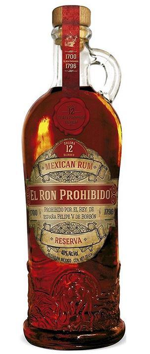 El Ron Prohibido Habanero 12 Solera 70cl 40 % vol 22,30€