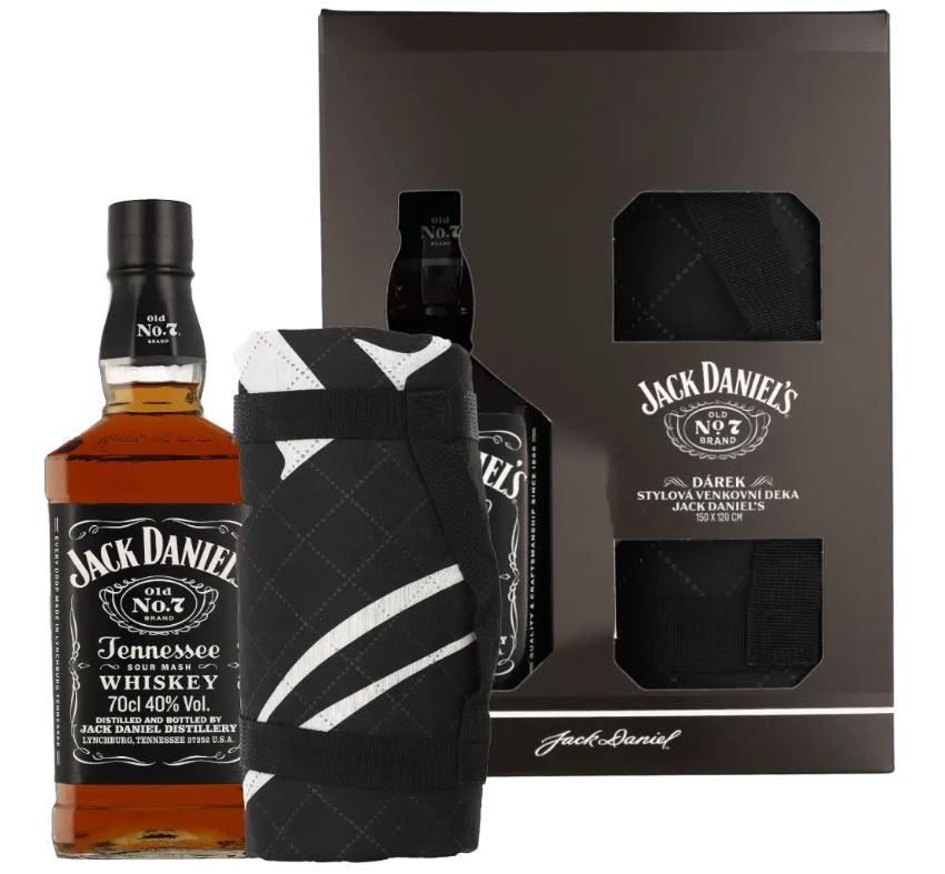 Jack Daniels + Blanket 70cl 40° 28,95€