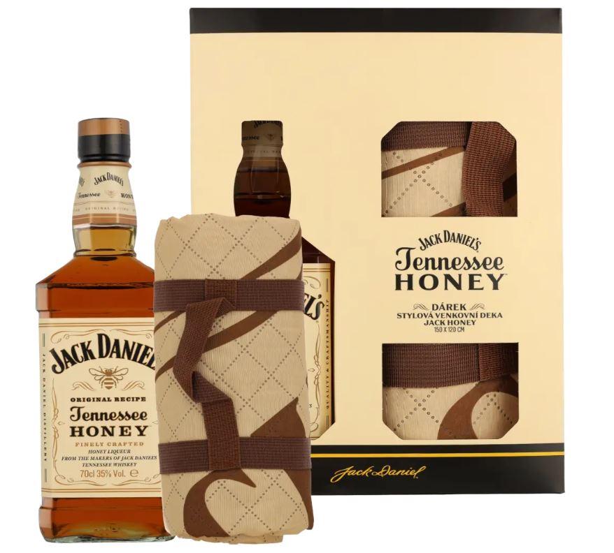 Jack Daniels Honey + Blanket 70cl 35° 28,95€