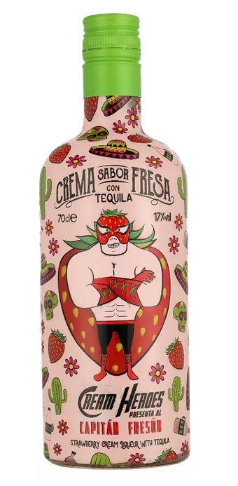 Cream Heroes Strawberry Cream With Tequila 70cl 17° 15,95€