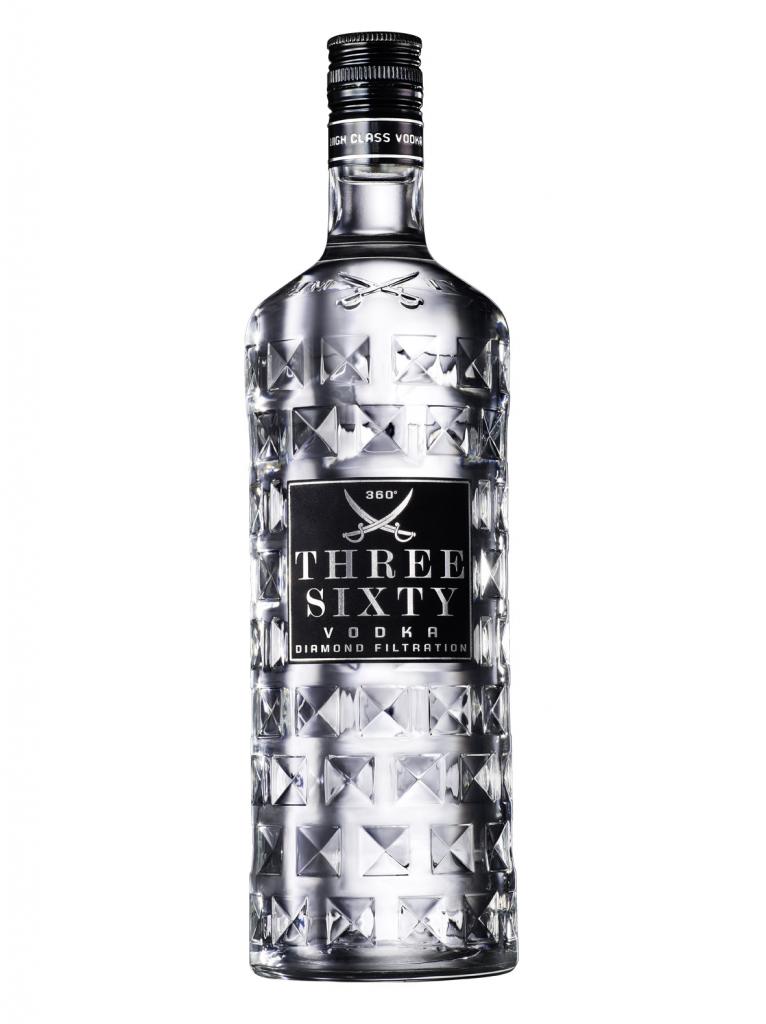 Three Sixty Vodka 70cl 37.5° 10,95€