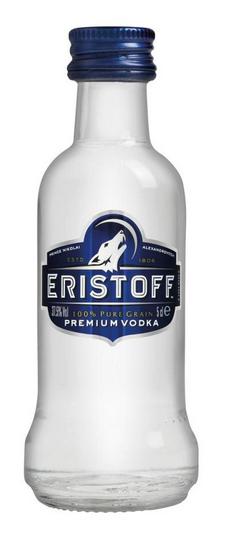 Eristoff Blanc 5cl 37.5 % vol 2,60€