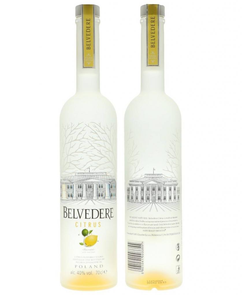 Belvedere Citrus 70cl 40 % vol 32,50€