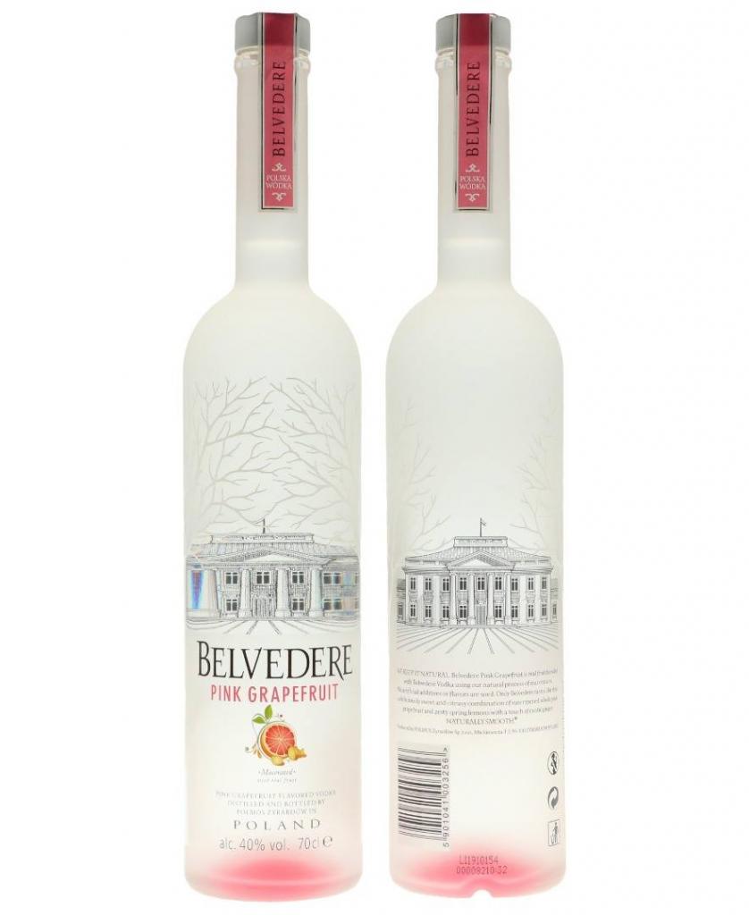 Belvedere Pink Grapefruit 70cl 40 % vol 34,50€