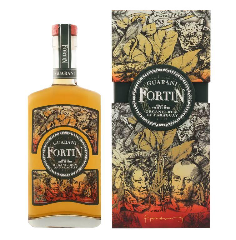 Fortin Guarani Organic Rum Del Paraguay + Gb 70cl 40 % vol 44,95€
