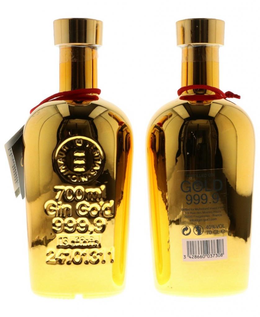 Gold 999.9 Gin 70cl 40° 30,85€