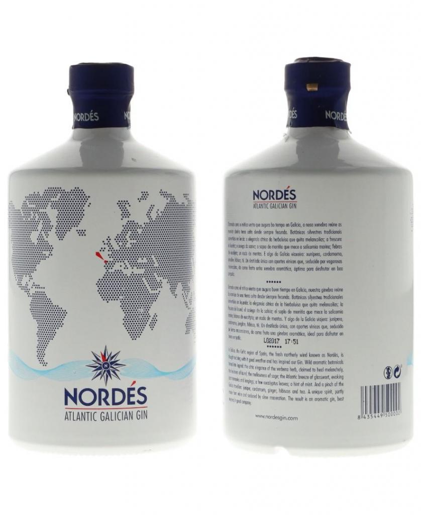 Nordes Atlantic Galician Gin 70cl 40 % vol 24,95€