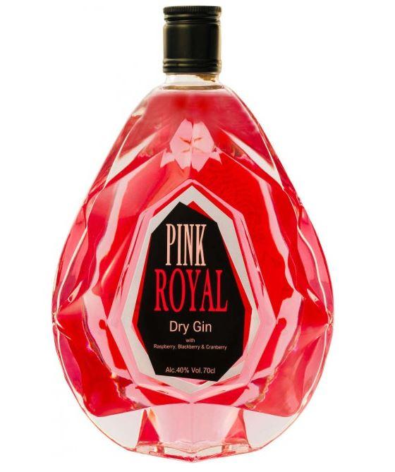 Pink Royal London Dry Gin 70cl 40 % vol 25,50€
