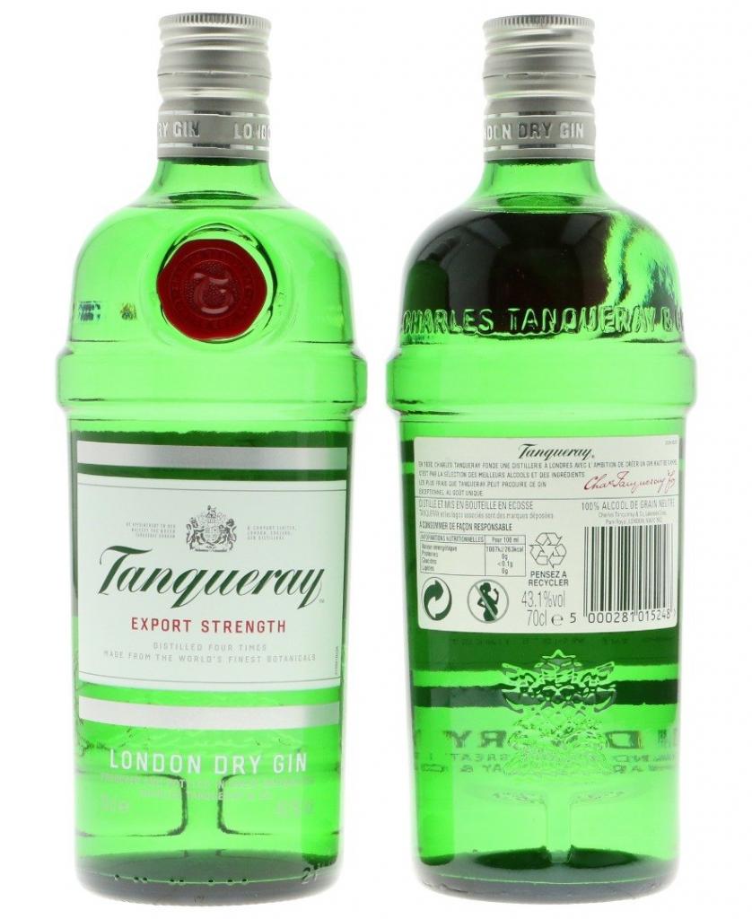 Tanqueray London Gin 70cl 43.1 % vol 11,95€