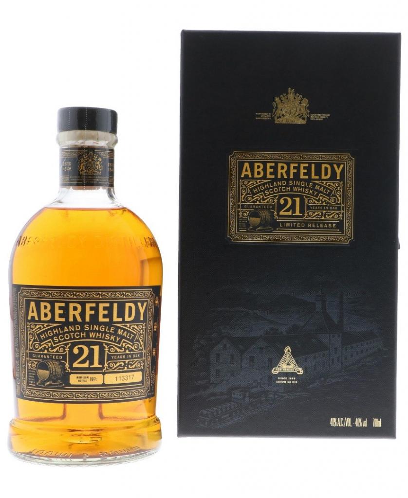 Aberfeldy 21 Years + Gb 70cl 40° 139,00€