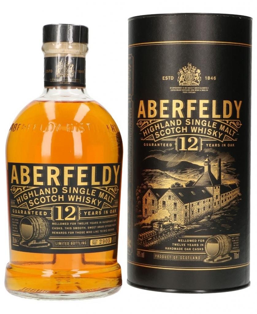 Aberfeldy 12 Years + Gb 70cl 40° 31,95€