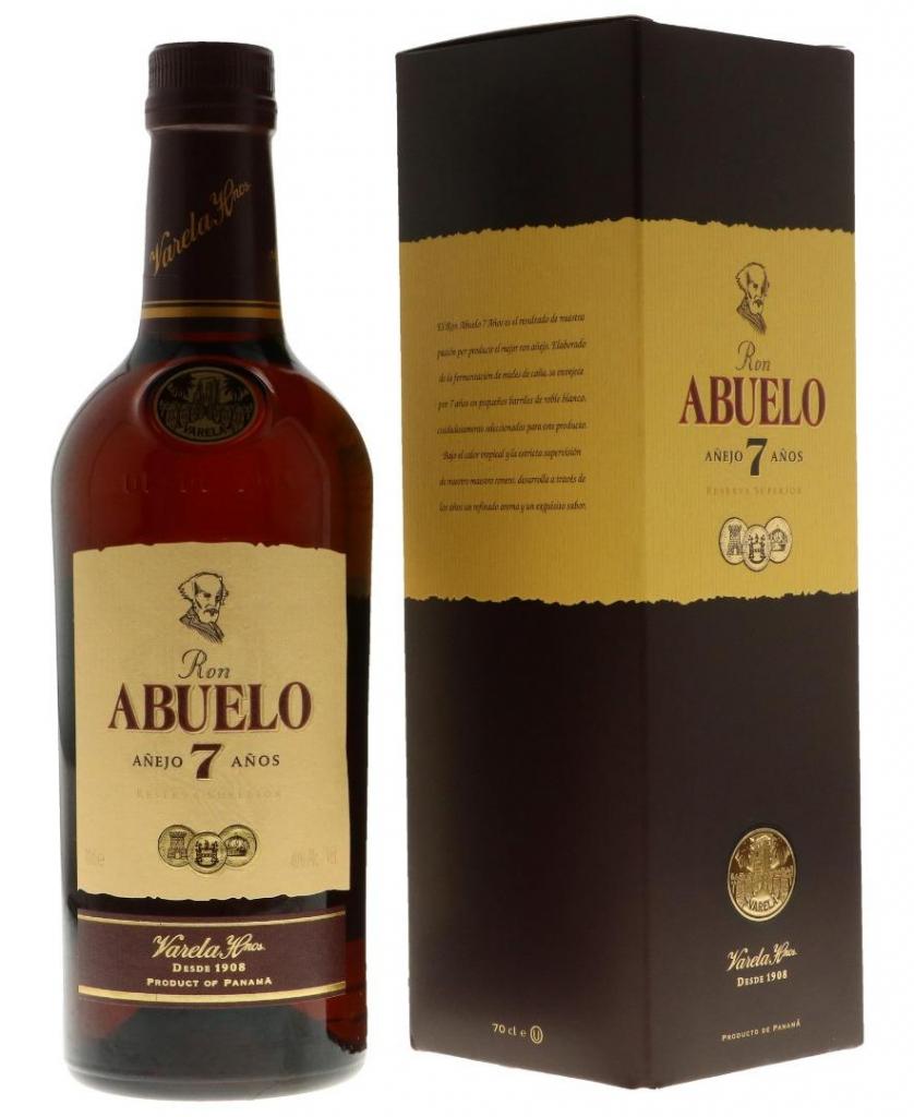 Abuelo Anejo 7 Anos + Gb 70cl 40° 21,90€