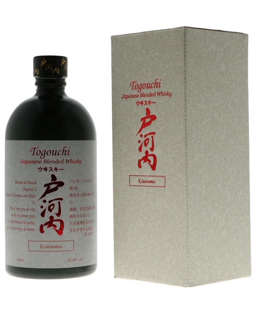 Togouchi Kiwami + Gb 70cl 40 % vol 34,95€