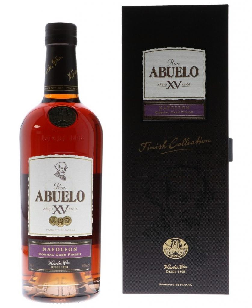 Abuelo Xv Napoleon Cognac Cask Finish + Gb 70cl 40 % vol 65,90€