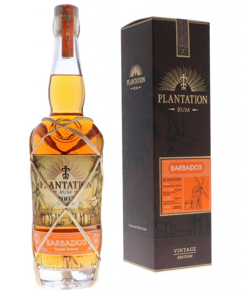 Plantation Rum Barbados 2002 70cl 43.2 % vol 31,45€