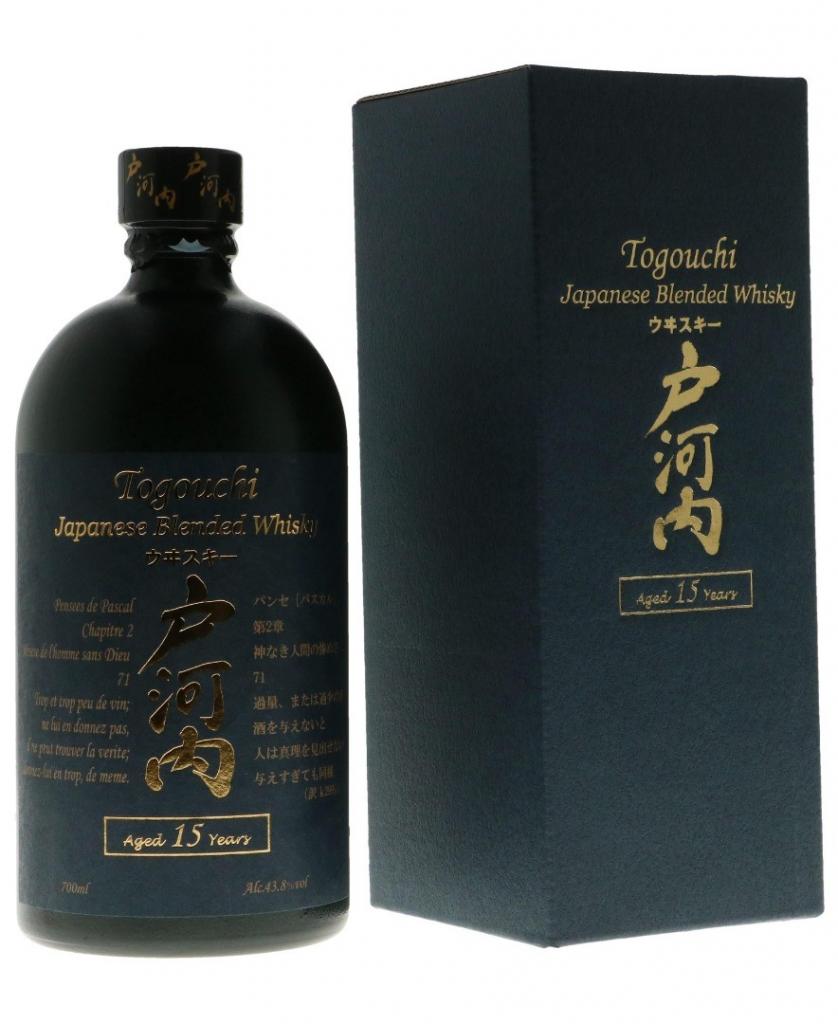Togouchi Japanese 15 Y Whisky 70cl 43.8° 105,00€