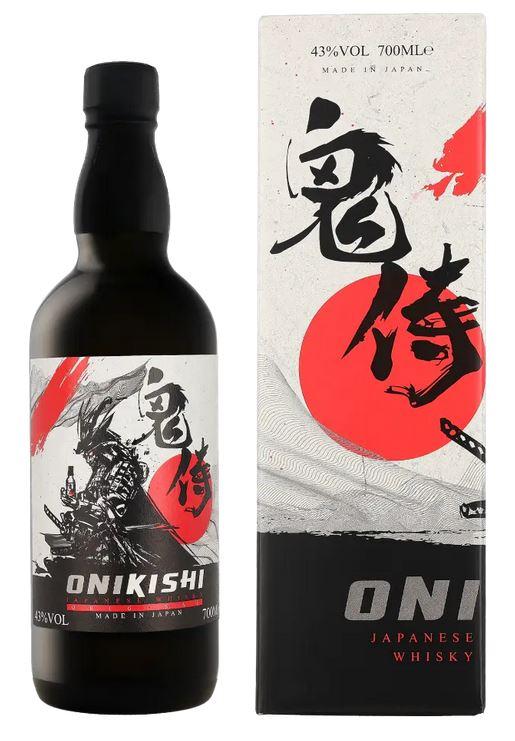 Onikishi Blended Whisky + Gb 70cl 43° 29,95€