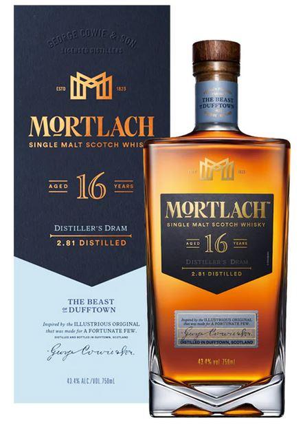 Mortlach 16 Years Old Single Malt + Gb 70cl 43.4° 94,95€