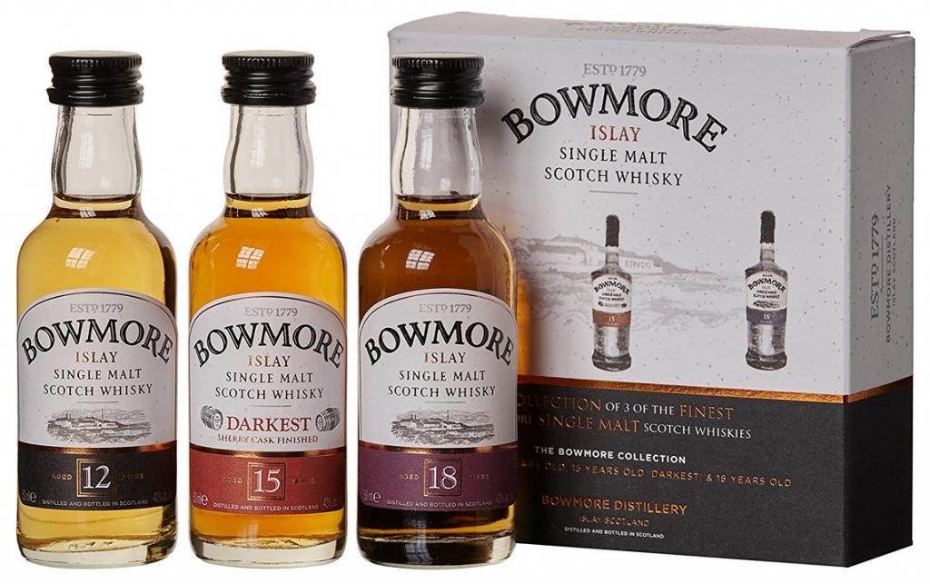 Bowmore Distillers Collection 15cl 3*5cl 42° 21,25€
