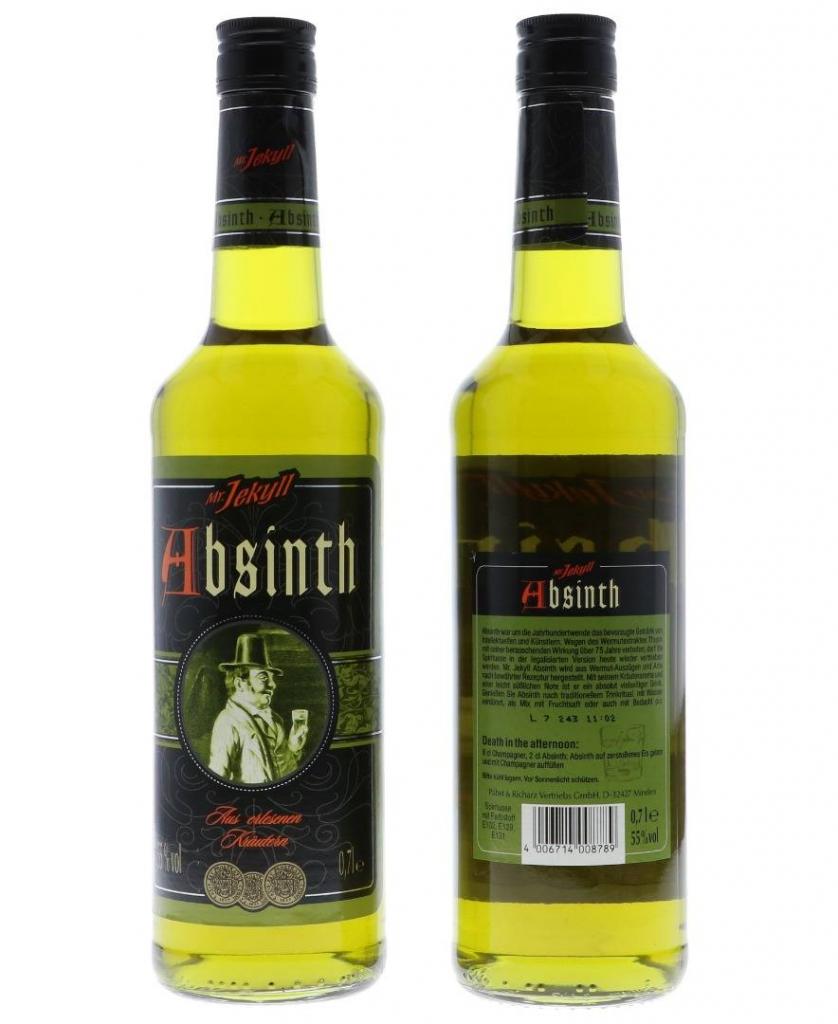 Mr. Jekyll Absinth 70cl 55° 10,45€