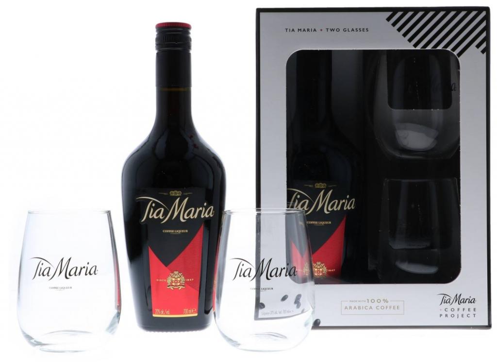 Tia Maria Cold Brew + 2 Verres + Gb 70cl 20° 15,95€