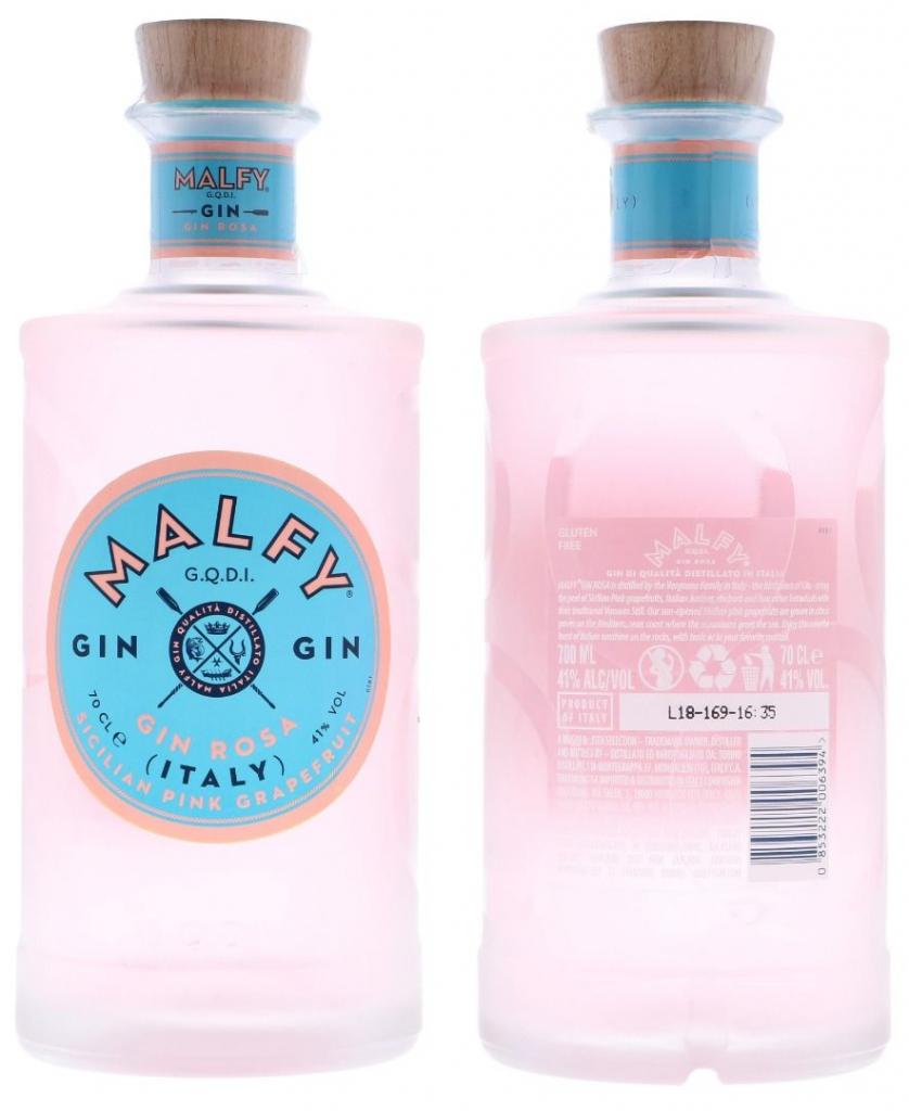 Malfy Gin Rosa 70cl 41 % vol 21,90€