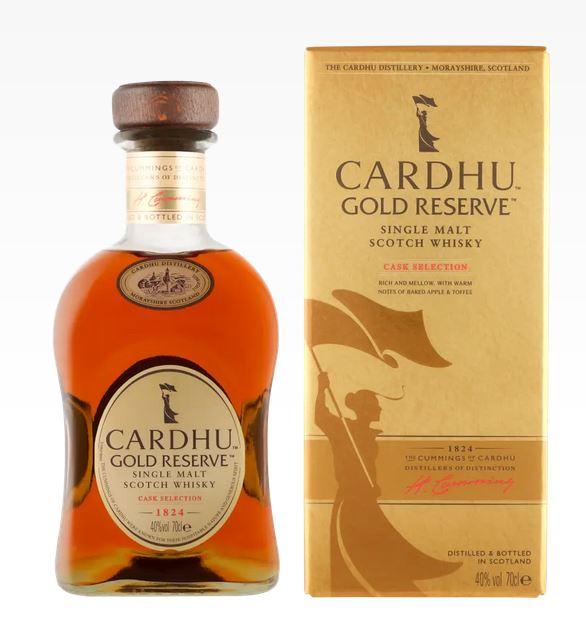 Cardhu Gold Reserve + Gb 70cl 40 % vol 33,90€