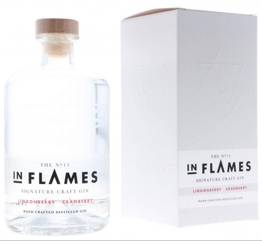 In Flames No. 13 Sign. Craft Lingonberry Cranberry 70cl 40° 34,50€