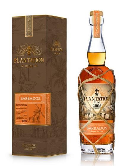 Plantation Rum Barbados 2005 + Gb 70cl 42.8° 36,50€
