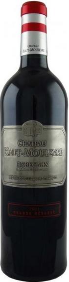 Chateau Haut Mouleyre Metal Bordeaux 75cl 14.5 % vol 9,95€