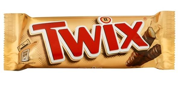 Candy Bar Twix 50g 1,10€