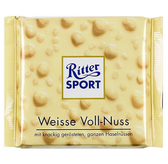 Rittersport Weiss Voll Nuss 100g 1,55€