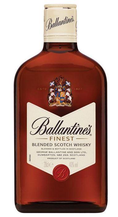 Ballantines 20cl 40 % vol 6,50€