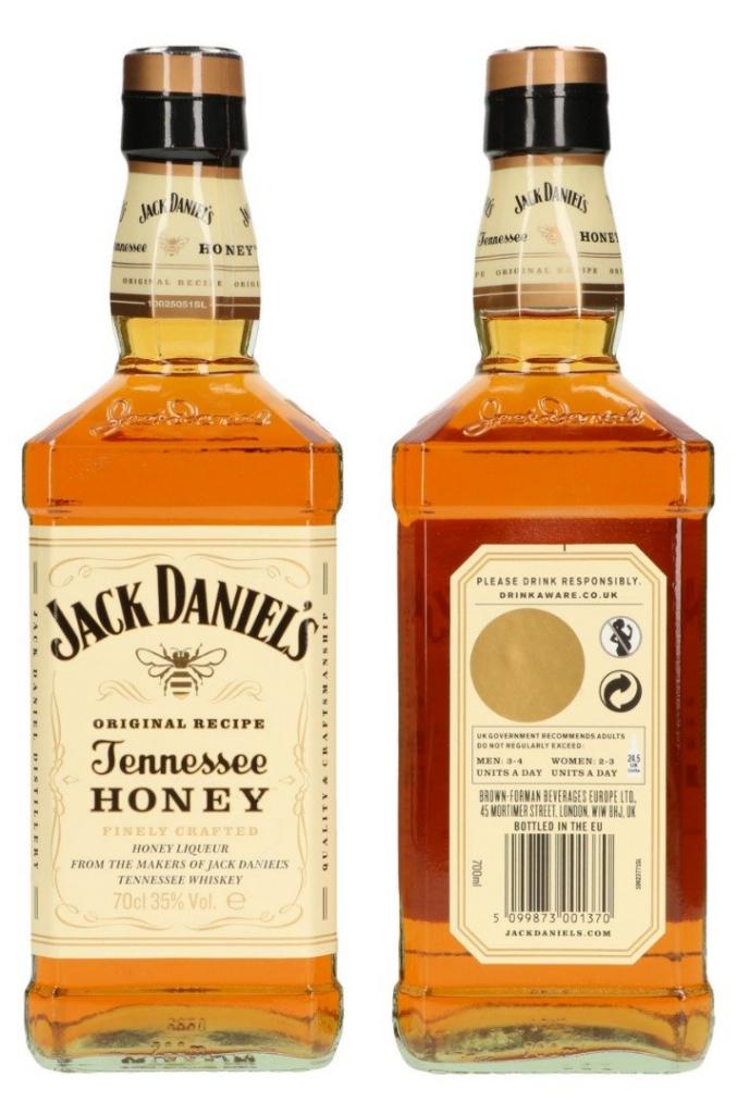 Jack Daniels Honey 70cl 35° 19,95€
