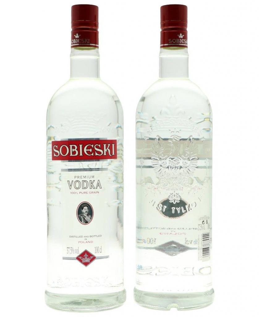 Sobieski Pure 100cl 37.5 % vol 10,95€