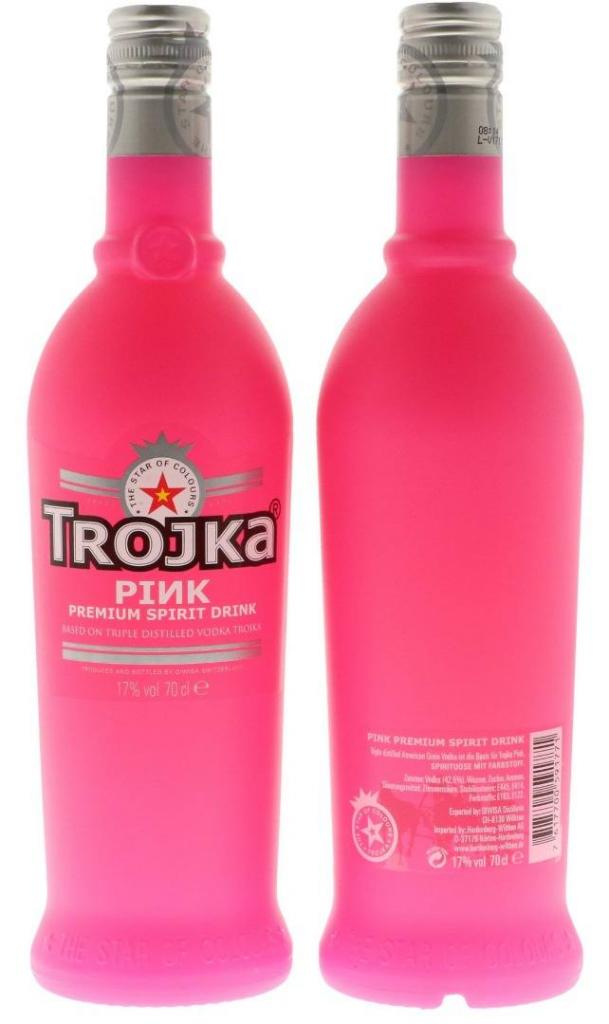 Trojka Pink 70cl 17 % vol 10,95€