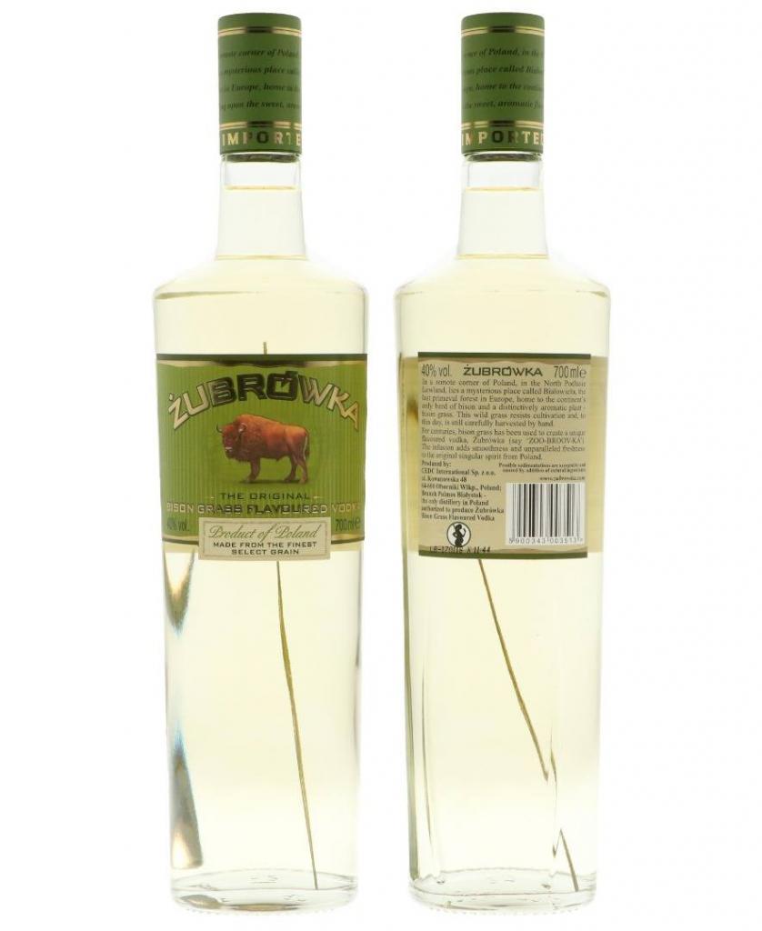 Zubrowka Bison Grass 70cl 37.5° 10,95€