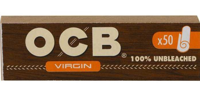 Ocb Virgin Precut Filter Tips 60x18mm 0,60€