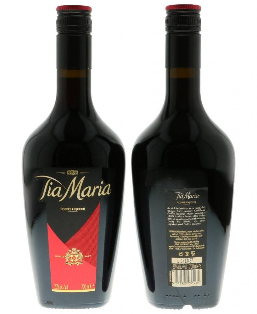 Tia Maria 70cl 20° 12,95€